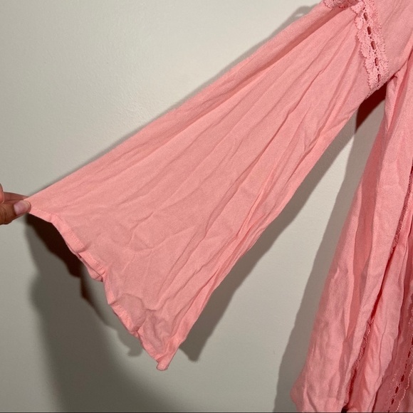 Altar’d State Cold Shoulder Bell Sleeve Blouse - Picture 7 of 8